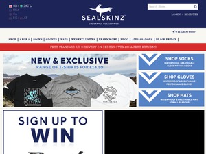 Sealskinz website