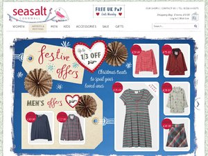 Seasalt Organic Cotton Clothing website