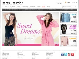 Select fashion website