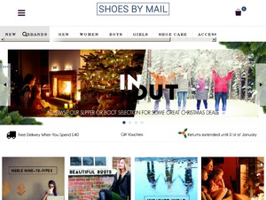 Shoes by Mail website