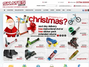 Skates.co.uk website