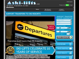 Ski-Lifts website
