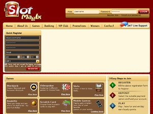 Slot MagiX website