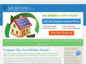 SolarPanels website