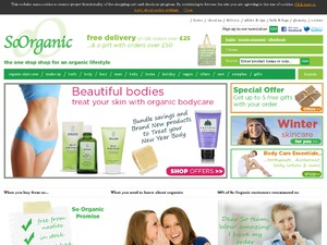 So Organic Ltd website