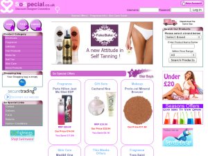 SoSpecial website