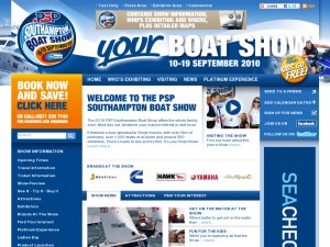 Southampton Boat Show website