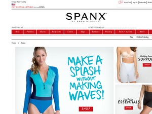Spanx UK website