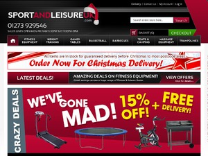 Sport & Leisure UK website