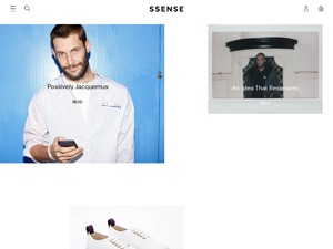 ssense.com website