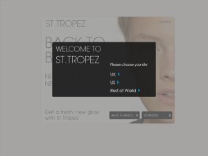 St Tropez website