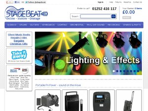 Stagebeat website