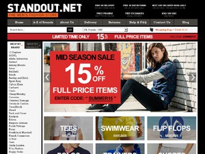 Stand Out website