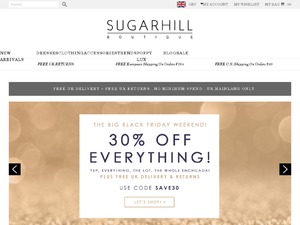 Sugarhill Boutique website
