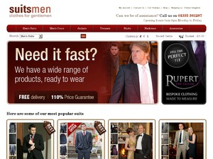 Suits Men website
