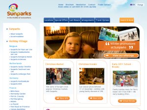 Sunparks website