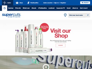 Supercuts website