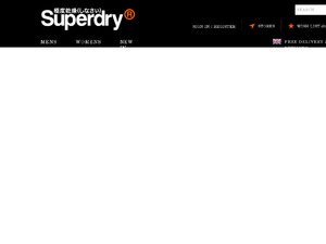 Superdry website