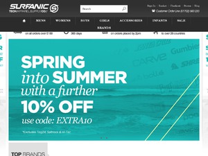 Surfanic website