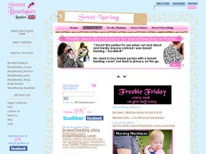 SweetNursing website