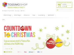 Tassimo website