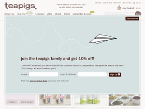 teapigs website