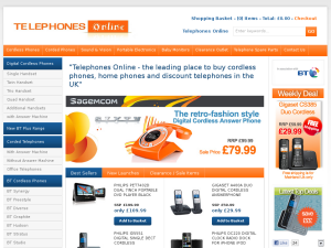 Telephones Online website