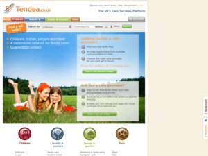 Tendea UK website