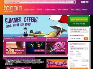 Tenpin Ltd website