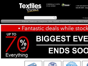 Textiles Direct website