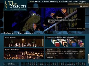 The sixteen website