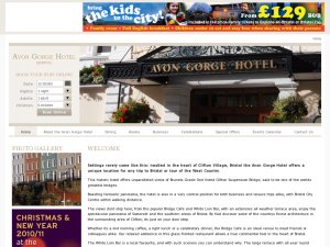 Avon Gorge Hotel website