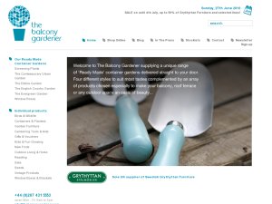 The Balcony Gardener website