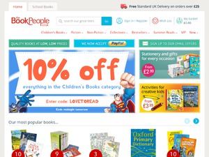 The Book People website