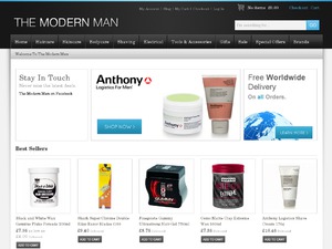 The Modern Man website