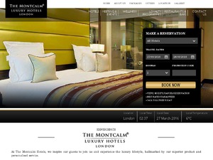 The Montcalm website
