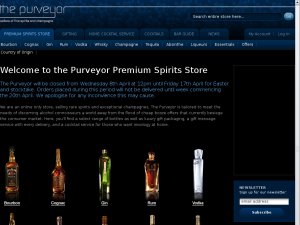 The Purveyor website