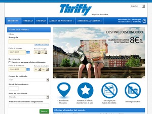 Thrifty ES website