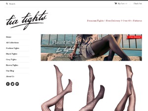 Tia Tights website
