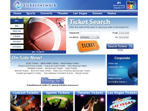 TicketNetwork website