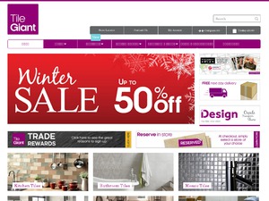 Tile Giant website