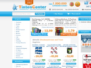 Tintencenter.com website