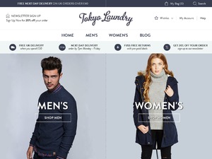 Tokyo Laundry website