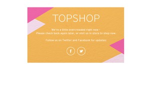 Topshop website
