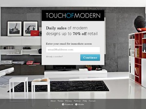 TouchOfModern website