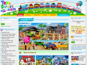 Toys Direct website