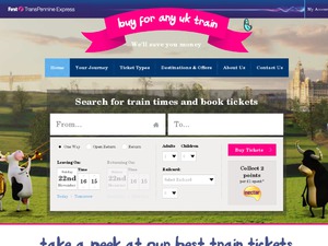 First TransPennine Express website
