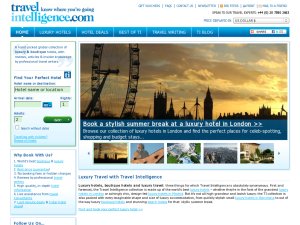 Travel Intelligence website