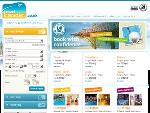 Travel Interaction website