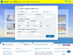 Travel Trolley website